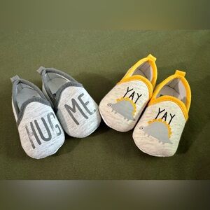 CJP 0-3 months Baby Shoes - 2 pair - NEVER WORN